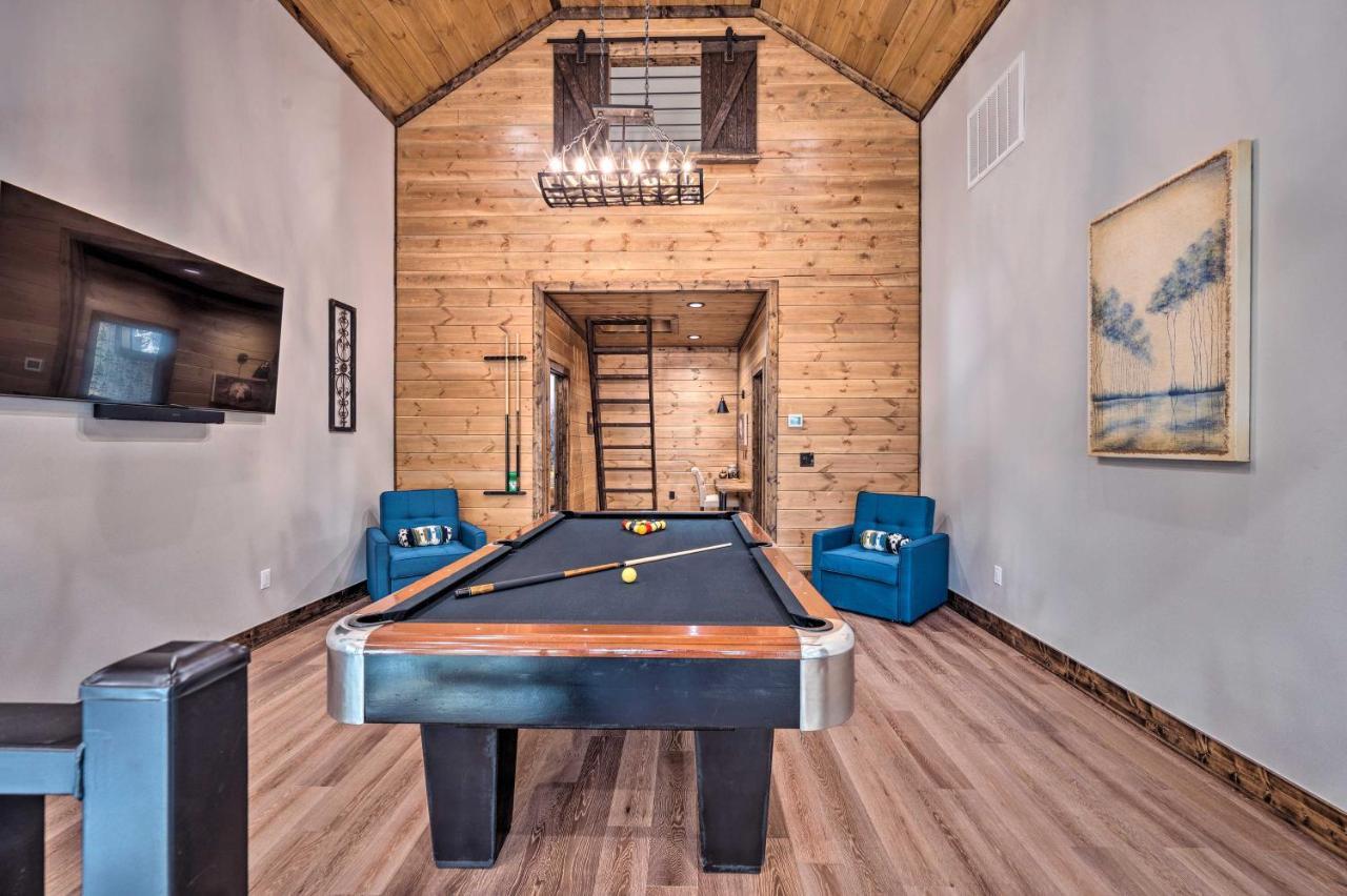 Broken Bow Lazy Dog Lodge With Hot Tub, Pool Table Exterior foto