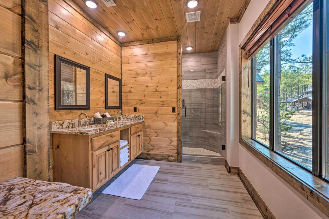 Broken Bow Lazy Dog Lodge With Hot Tub, Pool Table Exterior foto