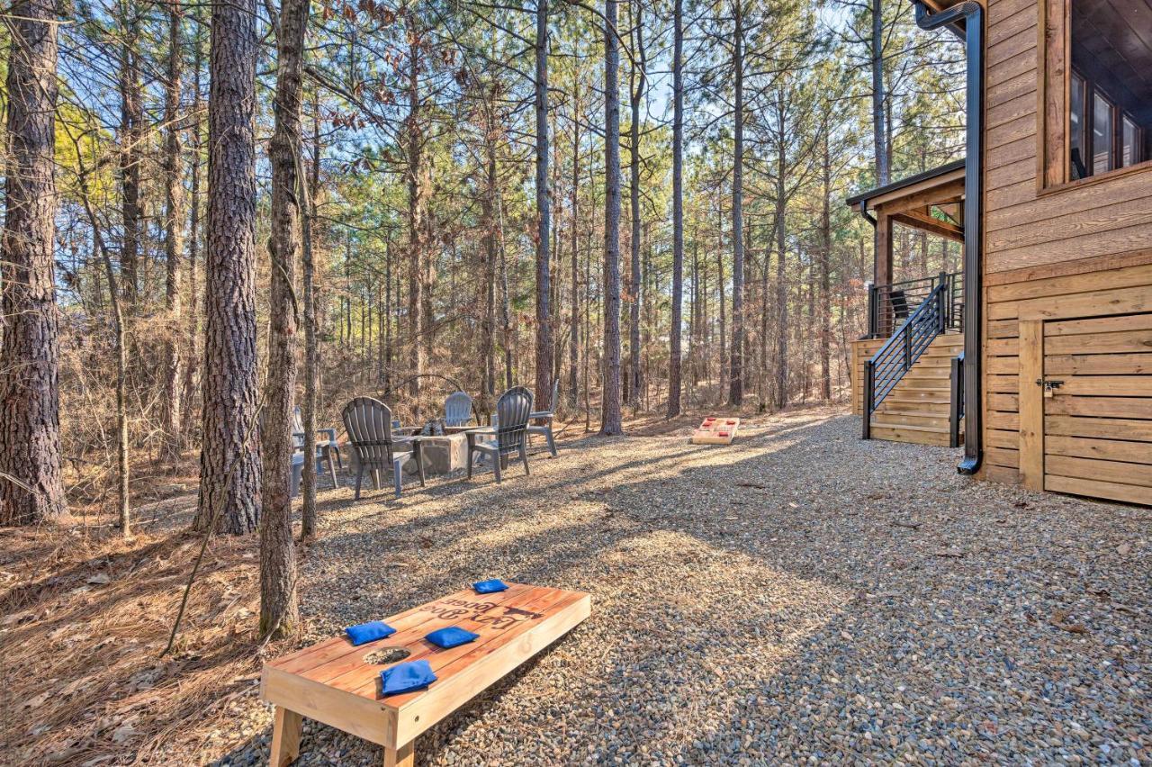 Broken Bow Lazy Dog Lodge With Hot Tub, Pool Table Exterior foto