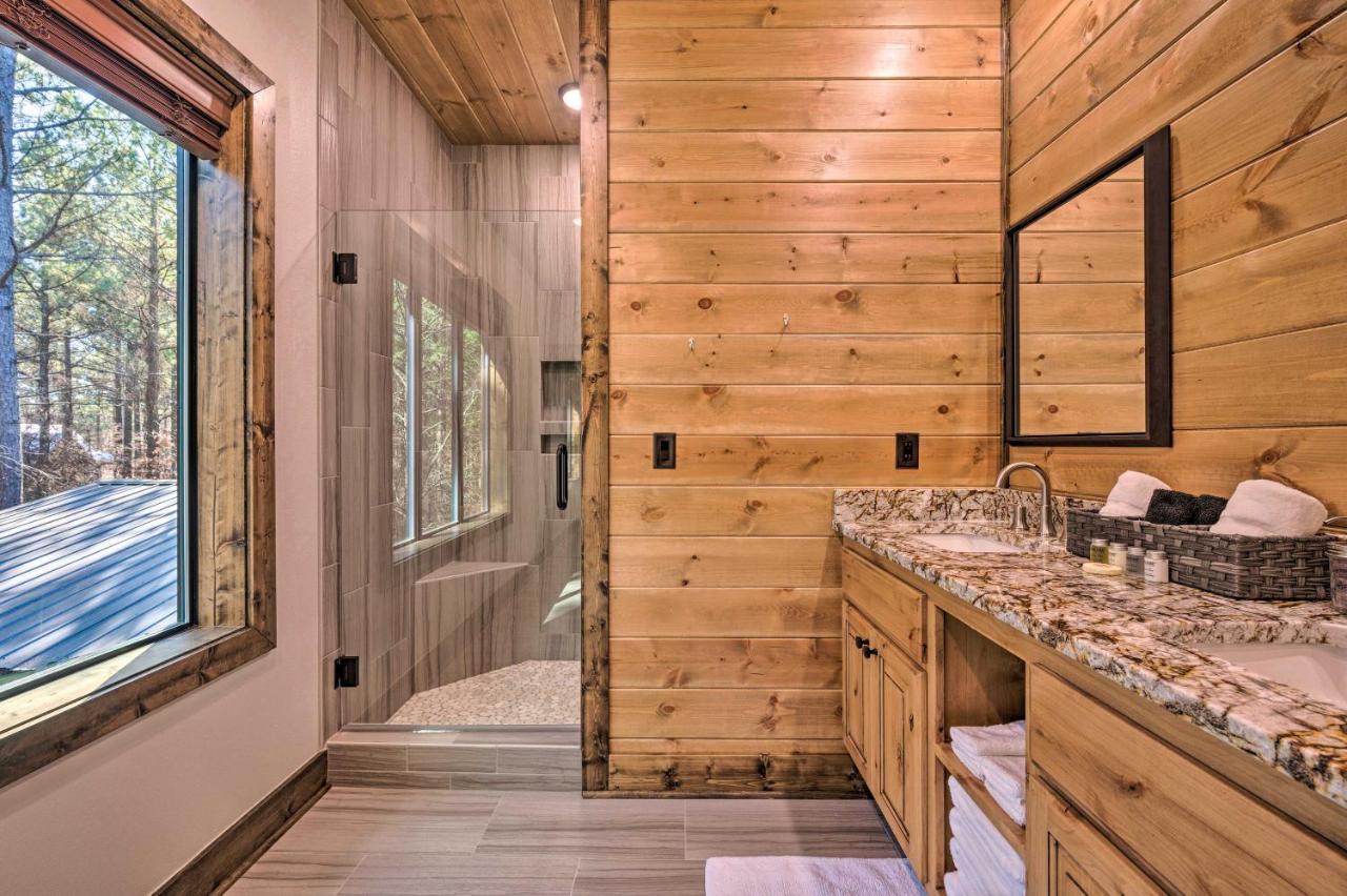 Broken Bow Lazy Dog Lodge With Hot Tub, Pool Table Exterior foto